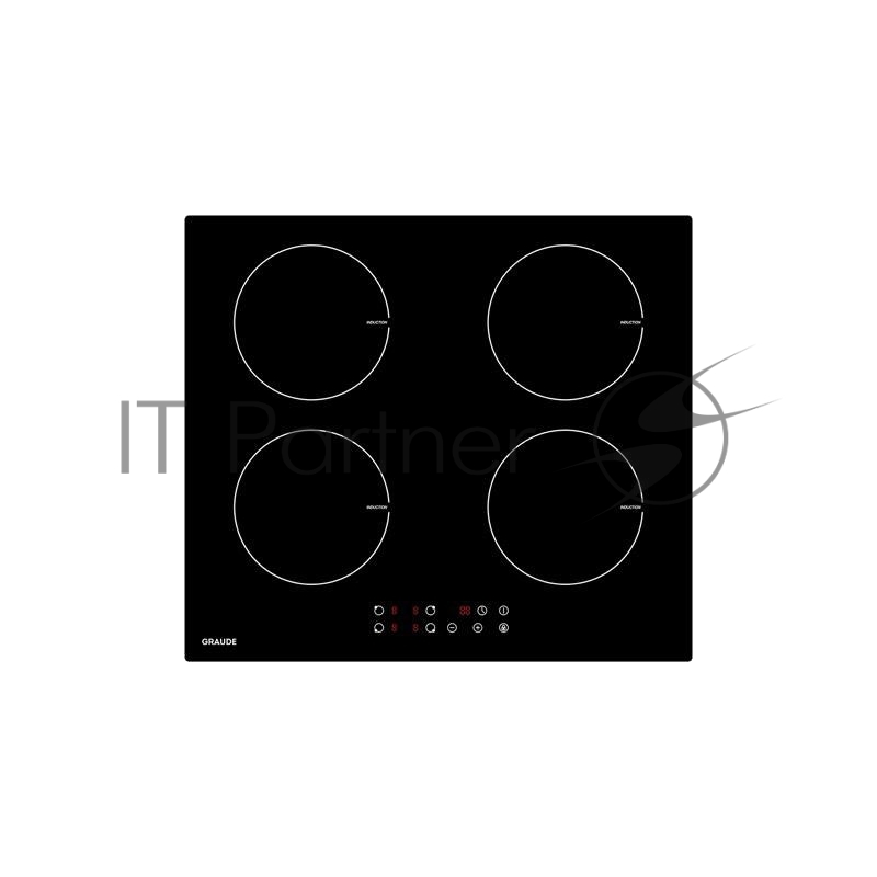 Индукционные варочные панели Graude Индукционные варочные панели Graude/ Индукционная, 590 х 62 х 520 мм, Сенсорное управление, 9 ступеней нагрева, Функция таймера, Индикация остаточного тепла, Автоматическое отключение, Защита от детей, Исполнение