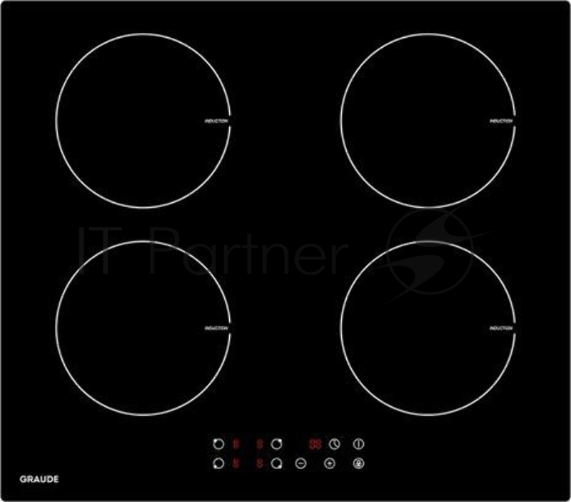 Индукционные варочные панели Graude Индукционные варочные панели Graude/ Индукционная, 590 х 62 х 520 мм, Сенсорное управление, 9 ступеней нагрева, Функция таймера, Индикация остаточного тепла, Автоматическое отключение, Защита от детей, Исполнение