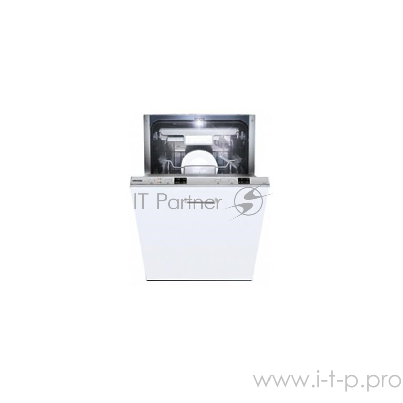 Встраиваемые ПММ шириной 45 см Graude Встраиваемые ПММ шириной 45 см Graude/ Узкая, 48 х 815 х 550 мм, 10 комплектов, подсветка Hi-brightness light, расход воды 9л, 4 программы, 49дБ, 1/2 загрузка, отсрочка старта 3/6/9/12ч, поддон для столовых прибо