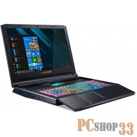 Ноутбук Acer Helios 700 PH717-71-77XV Core i7 9750H/16Gb/1Tb/SSD256Gb/nVidia GeForce RTX 2080 8Gb/17.3/IPS/FHD (1920x1080)/Windows 10/black/WiFi/BT/C