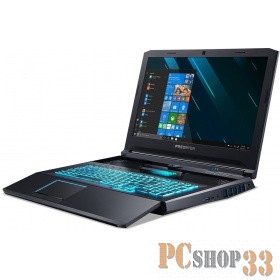 Ноутбук Acer Helios 700 PH717-71-77XV Core i7 9750H/16Gb/1Tb/SSD256Gb/nVidia GeForce RTX 2080 8Gb/17.3/IPS/FHD (1920x1080)/Windows 10/black/WiFi/BT/C