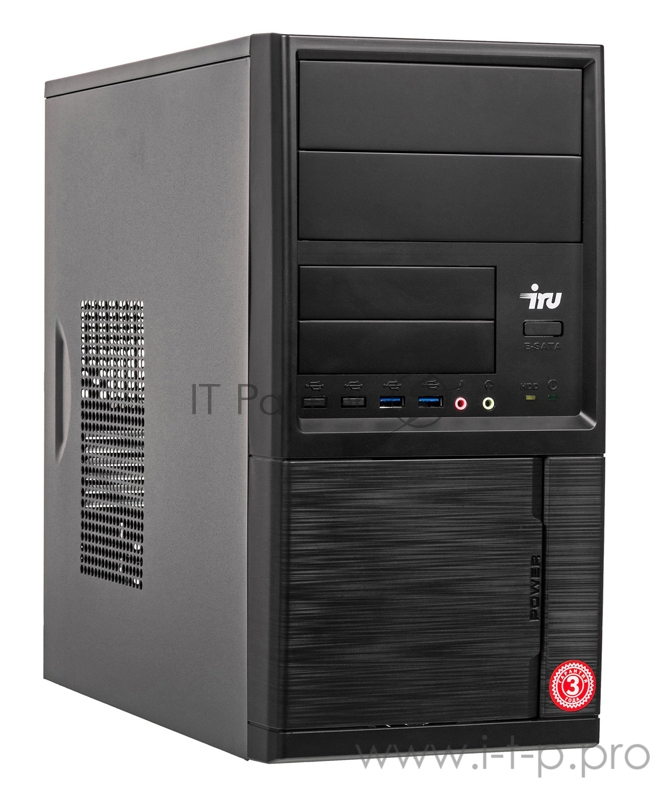 ПК IRU Office 223 MT Ryzen 3 2200G (3.5)/8Gb/1Tb 7.2k/Vega 8/Free DOS/GbitEth/400W/черный