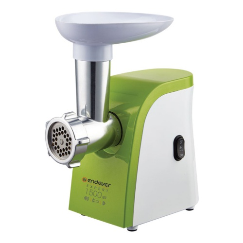 Мясорубка Endever Sigma 43 белый/зелёный