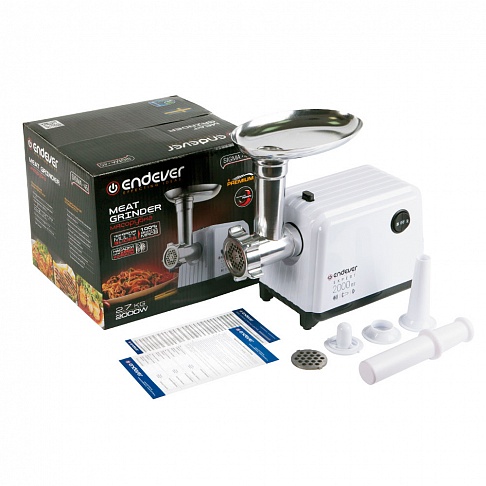 Мясорубка Endever Sigma 45 белый