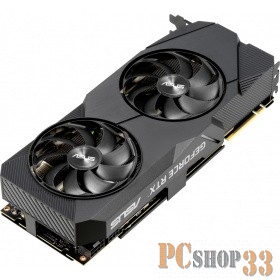 Видеокарта Asus PCI-E DUAL-RTX2070S-A8G-EVO nVidia GeForce RTX 2070SUPER 8192Mb 256bit GDDR6 1605/14000/HDMIx1/DPx3/HDCP Ret