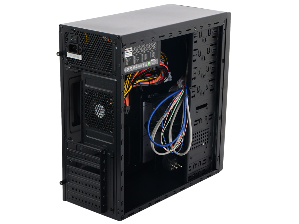 Корпус Aerocool Cs-1101, ATX, 600W (VX-600) , 2x USB2.0 + 1x USB3.0, 2x PCI-E (6+2-Pin), 4x SATA, 3x MOLEX, 1x 4+4-Pin