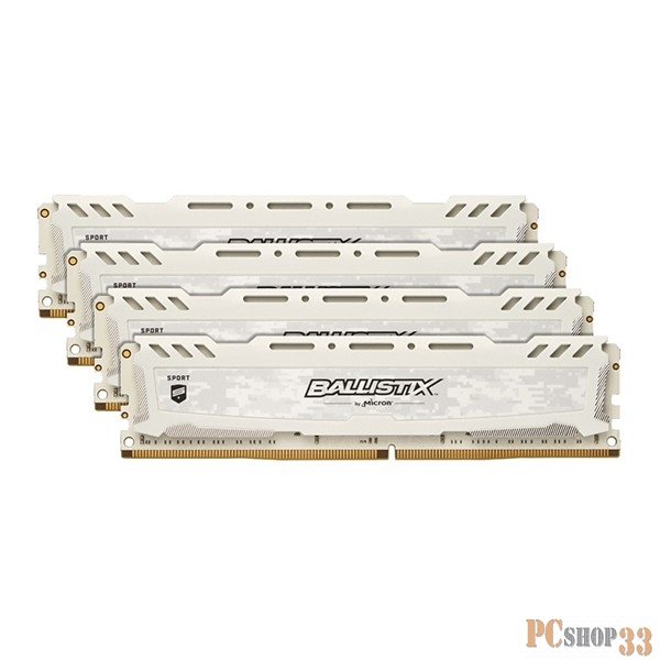 Память DDR4 4x4Gb 2666MHz Crucial BLS4K4G4D26BFSC RTL PC4-21300 CL16 DIMM 288-pin 1.2В
