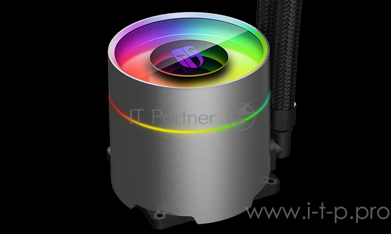 Комплект водяного охлаждения DEEPCOOL CASTLE 240EX LGA20XX/LGA1366/LGA115X/TR4/AM (6шт/кор,TDP 280W, ARGB Lighting pump, Anti-Leak edition, PWM, DUAL FAN) RET