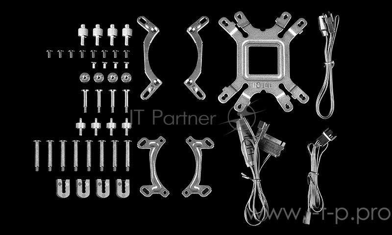 Комплект водяного охлаждения DEEPCOOL CASTLE 240EX LGA20XX/LGA1366/LGA115X/TR4/AM (6шт/кор,TDP 280W, ARGB Lighting pump, Anti-Leak edition, PWM, DUAL FAN) RET