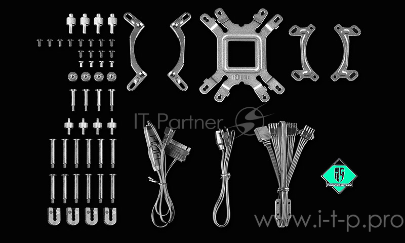 Комплект водяного охлаждения DEEPCOOL CASTLE 360EX LGA20XX/LGA1366/LGA115X/TR4/AM (6шт/кор,TDP 300W, ARGB Lighting pump, Anti-Leak edition, PWM, TRIPLE FAN) RET