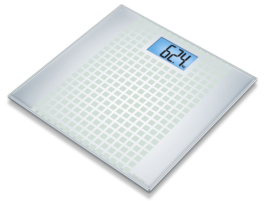 Весы напольные электронные Beurer GS206 Squares макс.150кг рисунок