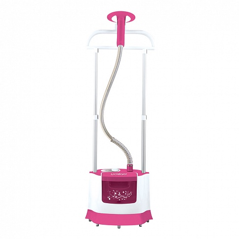 Отпариватель для одежды Endever Odyssey Q-509 белый/малиновый