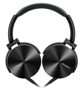 Гарнитура накладные Sony MDRXB950APB.E 1.2м черный проводные (оголовье)