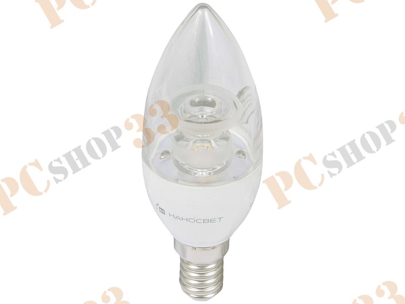 Лампа светодиодная Наносвет LC-CDCL-6.5/E14/827 ART.L212, E14, 6.5Вт, теплый белый