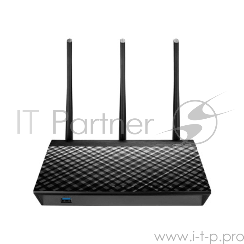 Маршрутизатор ASUS RT-AC67U Двухдиапазонный маршрутизатор 2pack AiMesh AC1900, Gigabit LANx4, USB