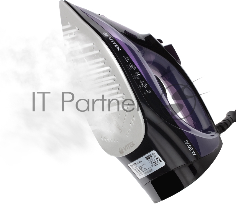 8316-VT(MC) Утюг VITEK Мощность 2200 Вт.Керамическая подошва. Вертикальное отпаривание.