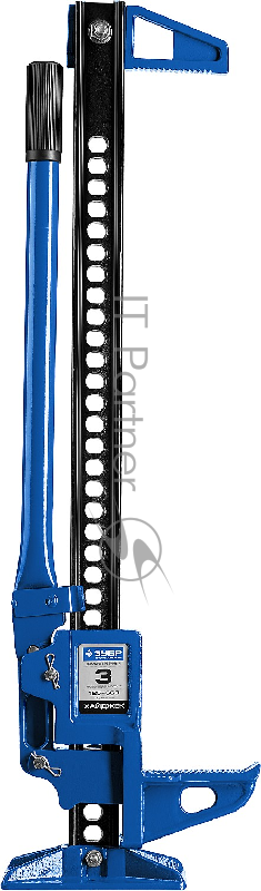 Домкрат ЗУБР 43045-3-070_z01 Хай-джек реечный, механический, 3т, 125-660мм