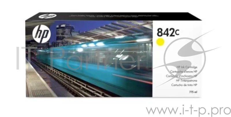 Картридж HP 842C 775-ml YellowInkCartridge