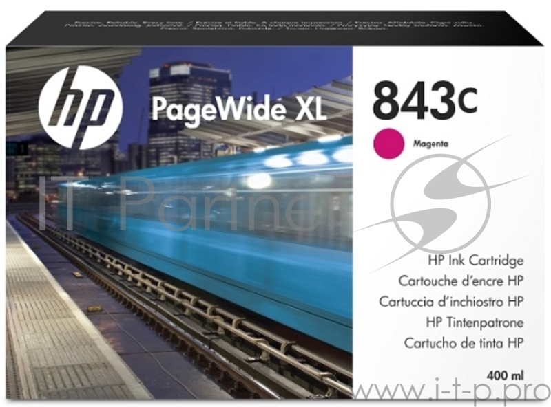 Картридж HP 843C 400-ml Magenta Ink Cartridge