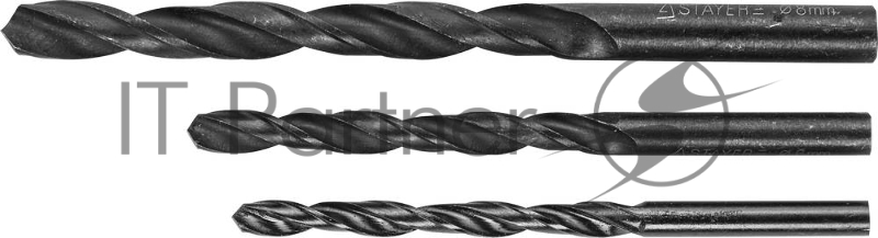 Набор сверл STAYER MASTER 2961-H3_z01 по металлу быстрорежущая сталь 5/6/8мм 3шт.