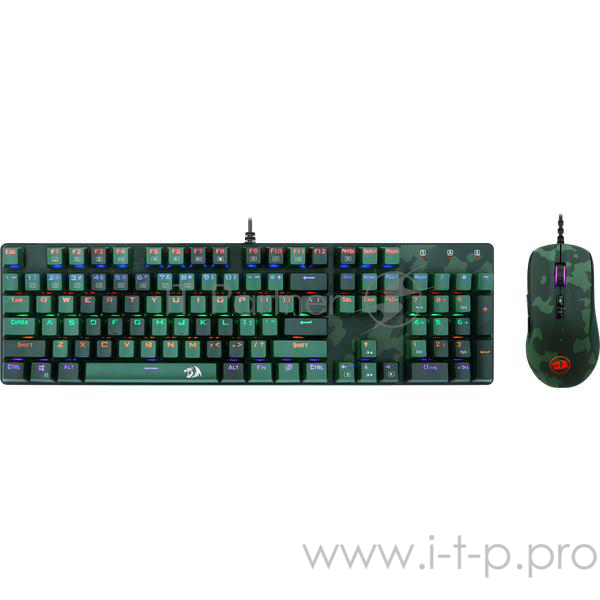 Клавиатура + мышка PAD S108 REDRAGON RU 78310 DEFENDER