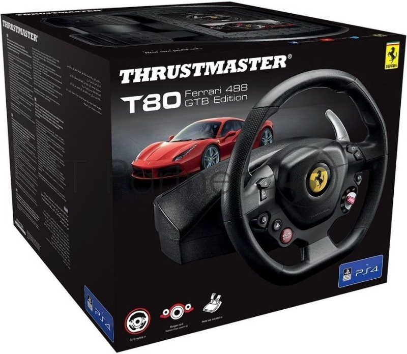 Руль ThrustMaster T80 Ferrari 488 GTB Edition (4160672)