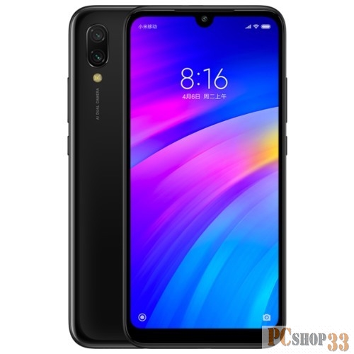 Смартфон/акссесуар Xiaomi Redmi 7 3GB+32GB Black