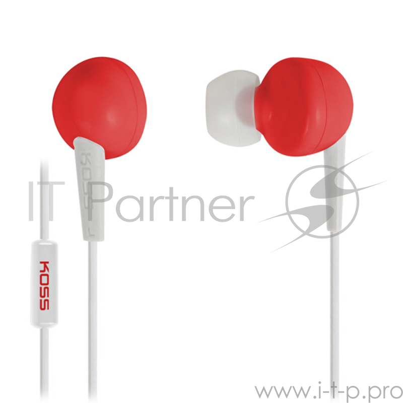 Наушники KOSS KEB6i R Red