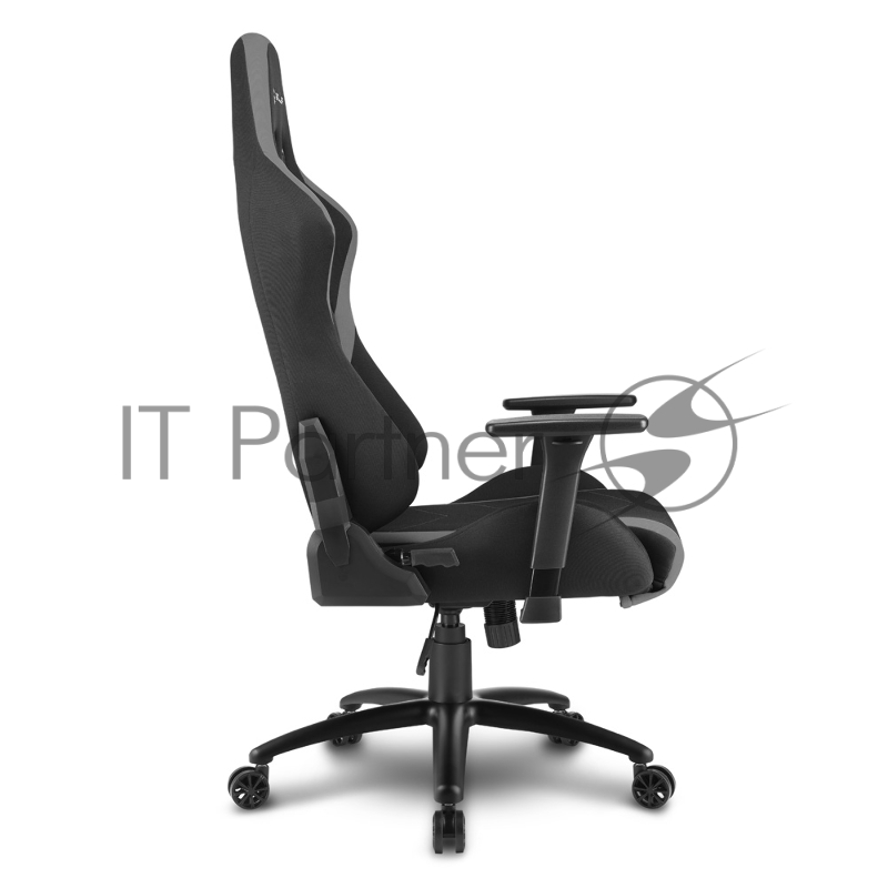 Sharkoon Shark Skiller SGS2 Игровое кресло чёрно-серое (ткань, регулируемый угол наклона, механизм качания)