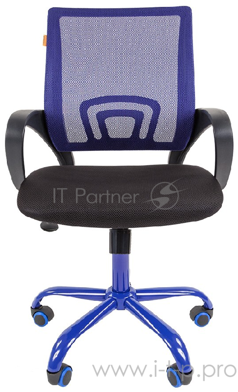 Chairman 696 CMet синее Офисное кресло (ткань TW, сетчатый TW, металл, газпатрон 3 кл)
