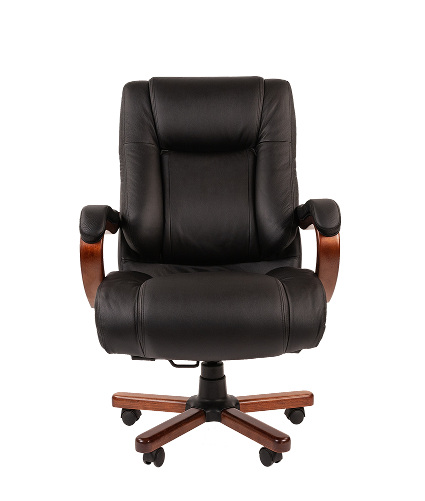 Офисное кресло Chairman 503 (натуральная кожа, дерево, газпатрон 4 кл, ролики BIFMA 5,1, механизм качания)