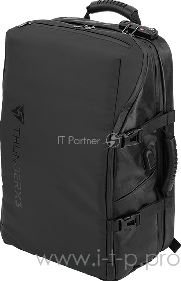 ThunderX3 B17 чёрный камо Рюкзак для ноутбука (17.3, Оксфорд, TSA замок, USB-порт, 40 л)