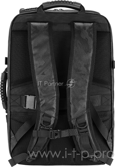 ThunderX3 B17 чёрный камо Рюкзак для ноутбука (17.3, Оксфорд, TSA замок, USB-порт, 40 л)