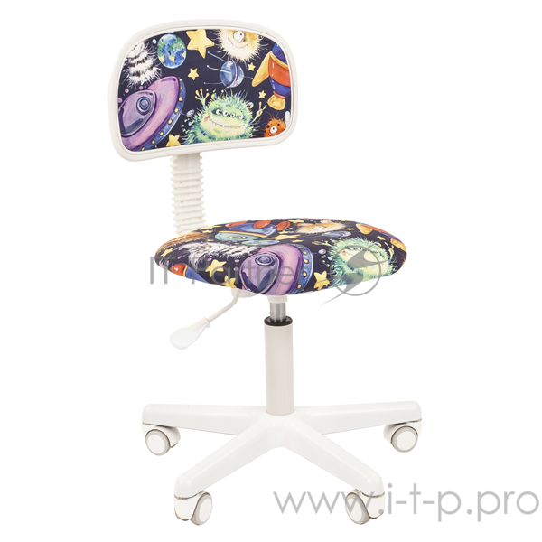 Chairman 696 чёрное Офисное кресло (ткань TW, сетчатый TW, серый пластик, газпатрон 3 кл)