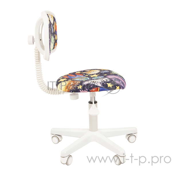 Chairman 696 чёрное Офисное кресло (ткань TW, сетчатый TW, серый пластик, газпатрон 3 кл)