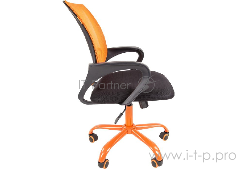 Chairman 696 CMet оранжевое Офисное кресло (ткань TW, сетчатый TW, металл, газпатрон 3 кл)