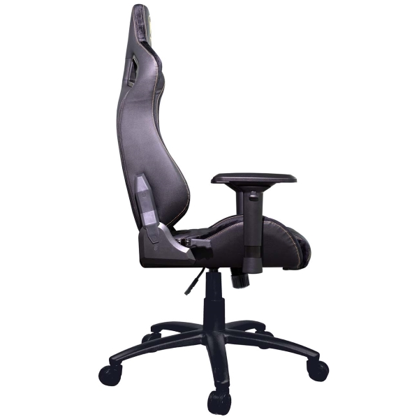 Кресло геймерское Cougar Armor S Royal black (ПВХ-кожа, регулируемый угол наклона, механизм качания)