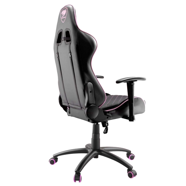Кресло геймерское Cougar Armor One EVA black/pink (экокожа, регулируемый угол наклона, механизм качания)