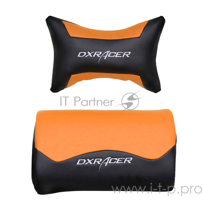 DXRacer Drifting Игровое кресло чёрно-оранжевое (OH/DH73/NO, кожа-PU, регулируемый угол наклона, механизм качания)