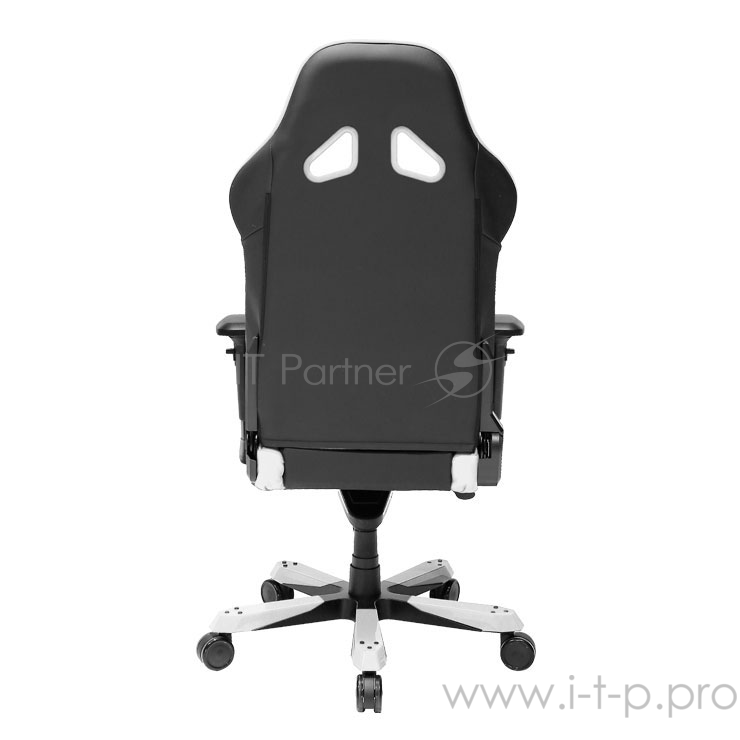 DXRacer Sentinel Игровое кресло чёрно-белое (OH/SJ00/NW, экокожа, регулируемый угол наклона, механизм качания)