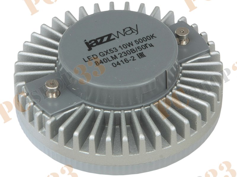 Лампа светодиодная Jazzway PLED-GX53, GX53, 8Вт, холодный белый