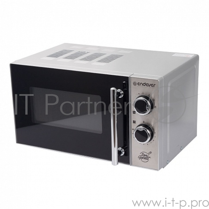 Микроволновая печь ENDEVER Danko 2005, 20 л., мех. управ, 700 Вт., серебристый
