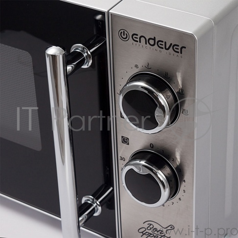 Микроволновая печь ENDEVER Danko 2005, 20 л., мех. управ, 700 Вт., серебристый