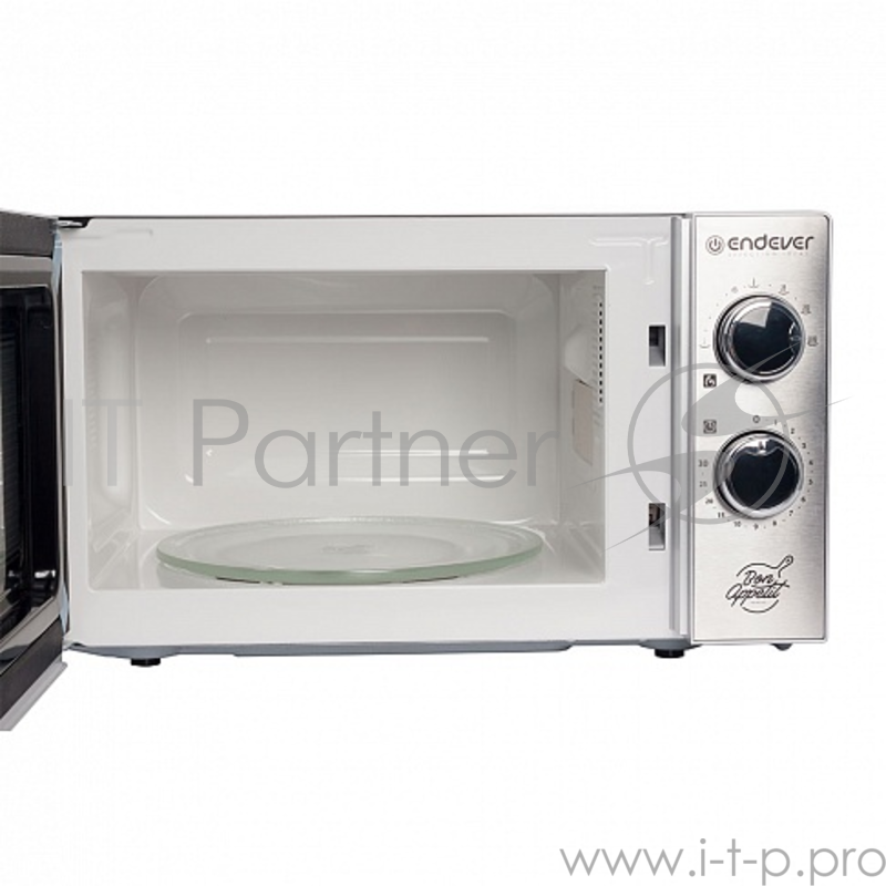 Микроволновая печь ENDEVER Danko 2005, 20 л., мех. управ, 700 Вт., серебристый