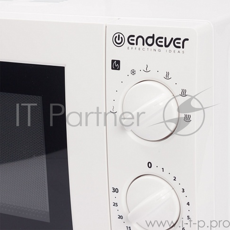 Микроволновая печь ENDEVER Danko 2001, 20 л., мех. управ, 700 Вт., белый