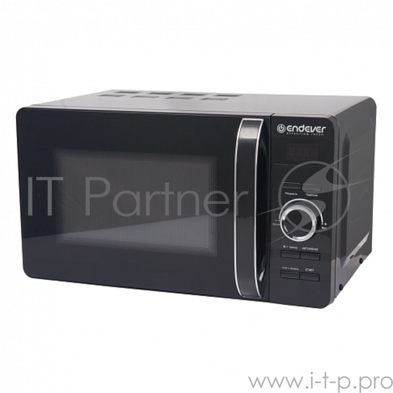 Микроволновая печь ENDEVER Danko 2008, 20 л., кнопочное управление, 700 Вт., чёрный
