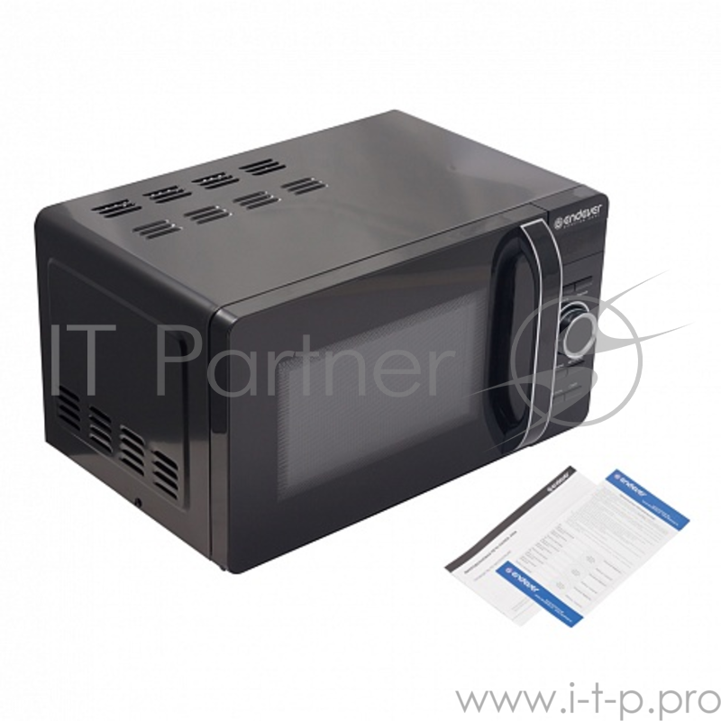 Микроволновая печь ENDEVER Danko 2008, 20 л., кнопочное управление, 700 Вт., чёрный