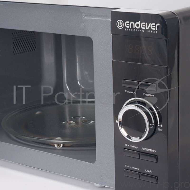 Микроволновая печь ENDEVER Danko 2008, 20 л., кнопочное управление, 700 Вт., чёрный