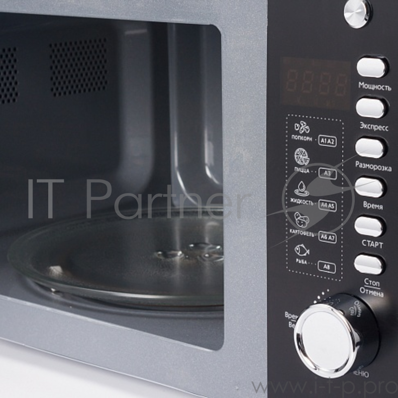 Микроволновая печь ENDEVER Danko 2007, 20 л., кнопочное управление, 700 Вт., чёрный