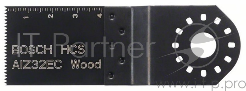 Полотно пильное для МФИ BOSCH AIZ32EC (2.608.661.637) погружное, HCS, 40x32мм, дерево